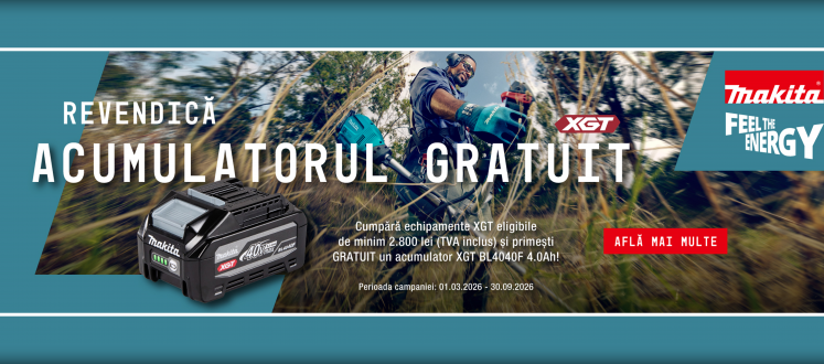 Campanie XGT - Acumulator BONUS