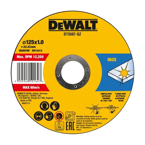 DEWALT DISC DE TAIERE