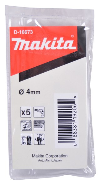 SET 5 BURGHIE HSS-CO 5% CYL 4X57X43