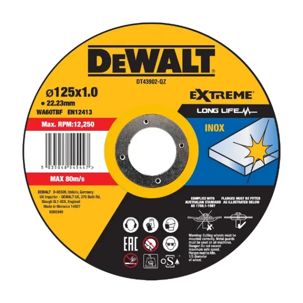 DEWALT DISC TAIERE