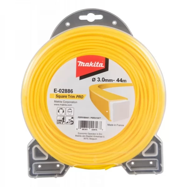 SQUARE TRIM PRO NYLON CORD 3.0-44M MAKIT