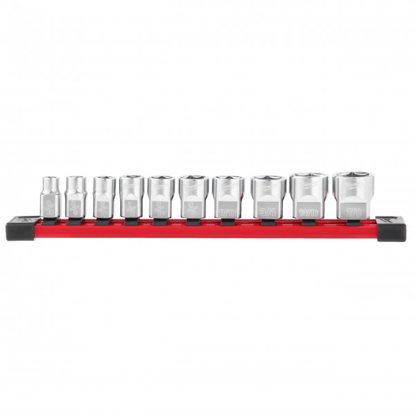 Set 10 buc. chei tubulare cromate ⅜″ sistem imperial