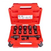 Set chei tubulare scurte ½" SHOCKWAVE™ IMPACT DUTY (13 buc)