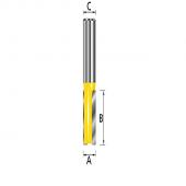 FREZA LEMN STRAIGHT 8X20X20