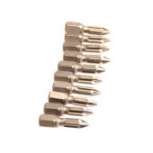 SET 10 BITI CRV IMPACT 1/4" PZ1X25MM